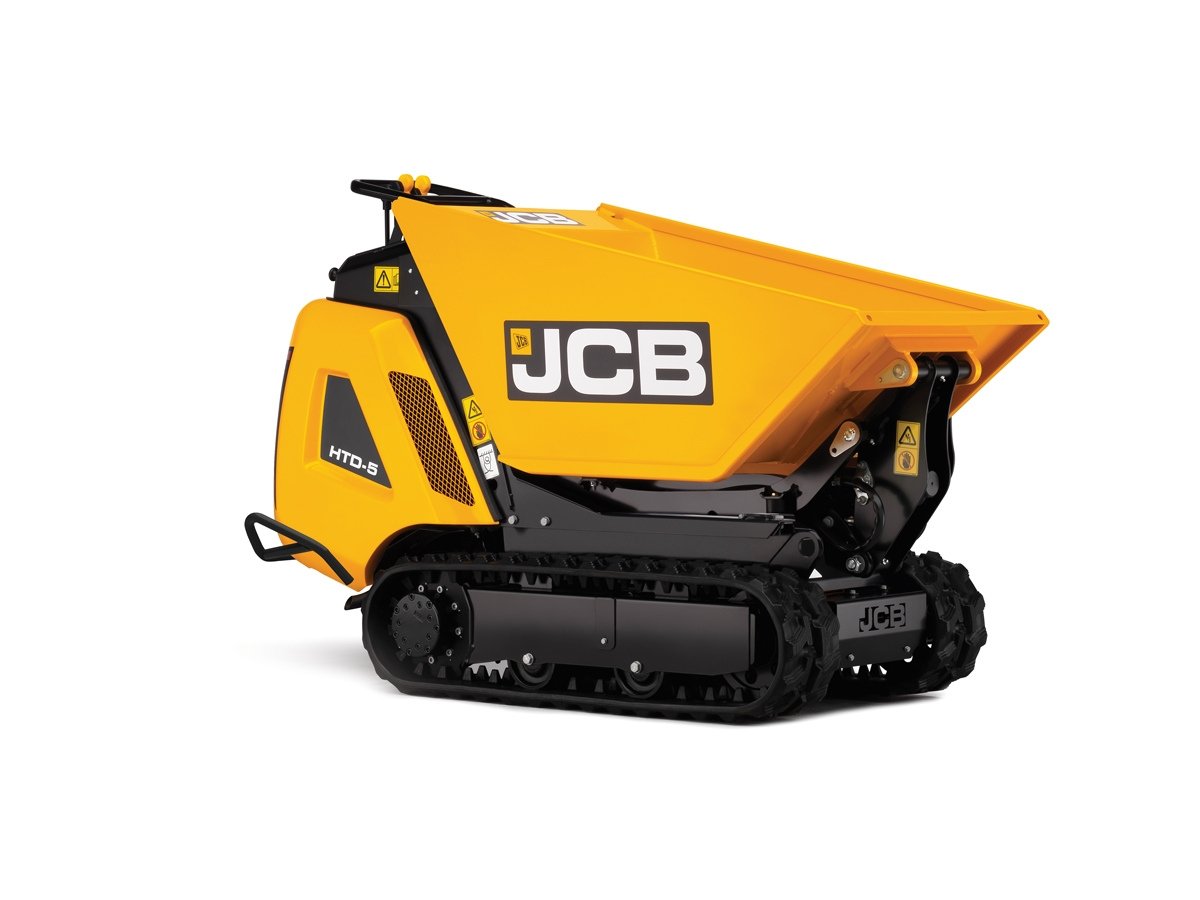 HTD-5 Diesel Dumpster with Crashbar & Hour Meter