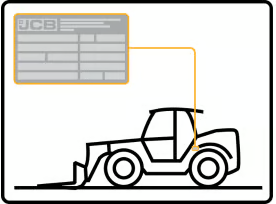 JCB Telehandler Serial Number locator